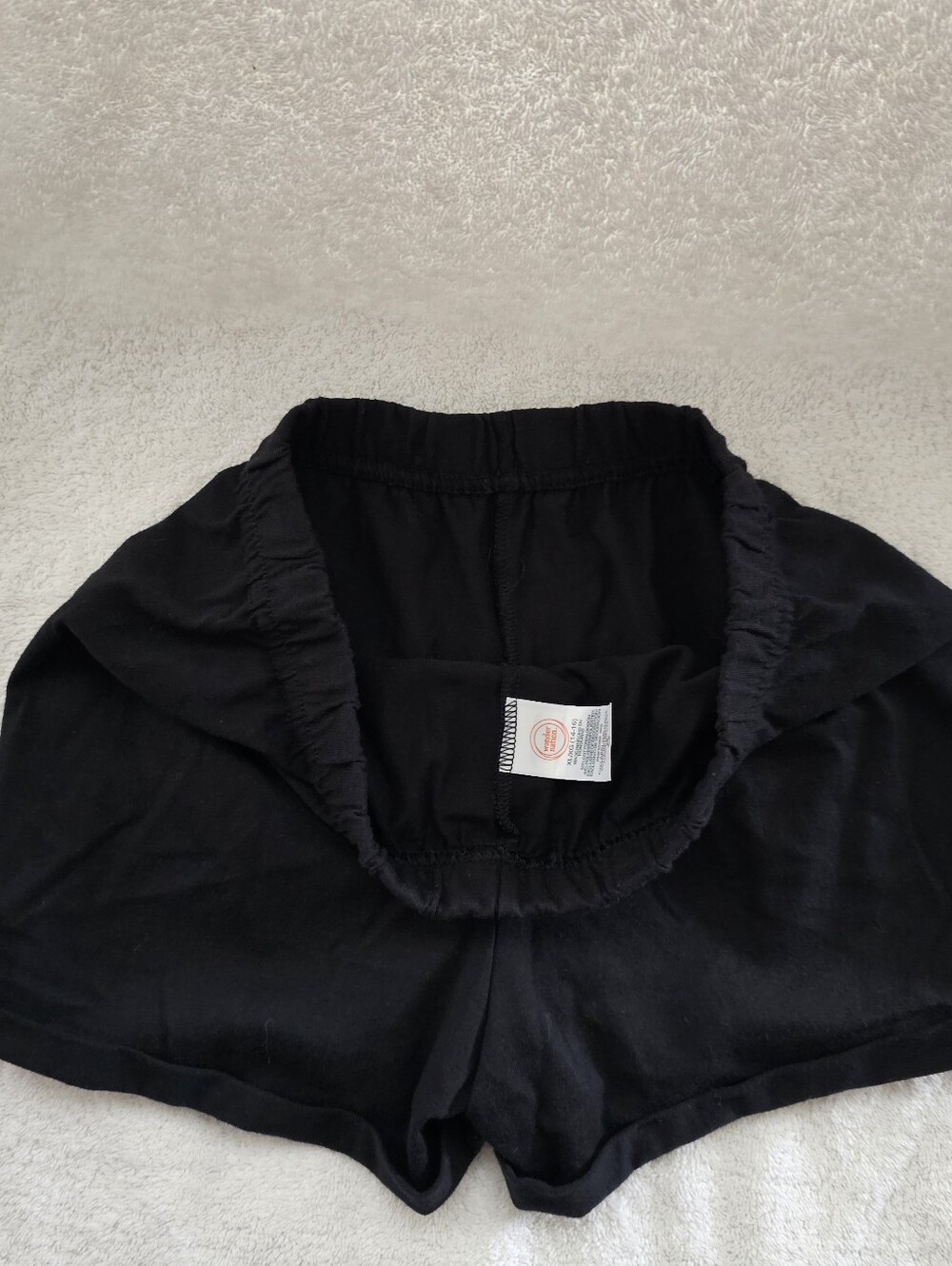 Girl's Elastic Waist Lounge Shorts W/ Cuffed Hems- Drawstrings Size XL 14/16